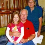 Grandma and Papaw with Maggie at Grandparent's Day