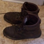 Work boots. My dad wore boots almost every day of his life and I never see work boots that I don't think of him.