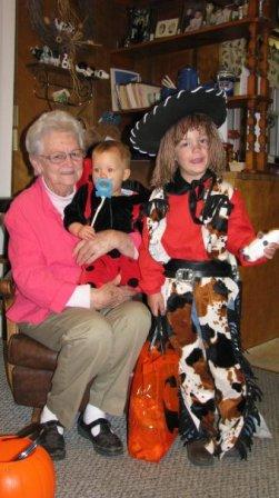 Halloween at Granny Joy's