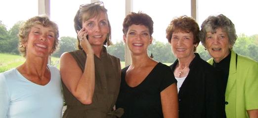 My three aunts and cousin Martha