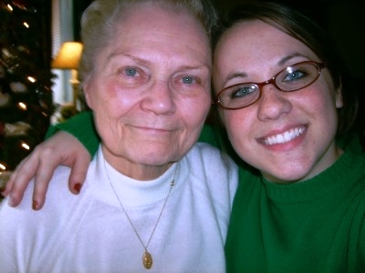 Brenda Nixon wishes her mom (pictured on the left with Brenda's daughter on the right) a Happy Mother's Day