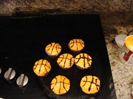 In case you can't tell these are basketballs.
