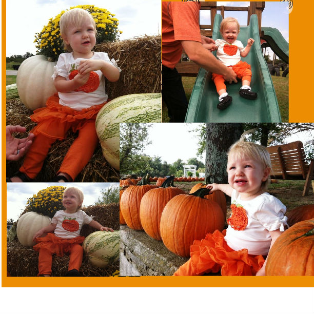 Anna Kate and The Pumpkin Patch