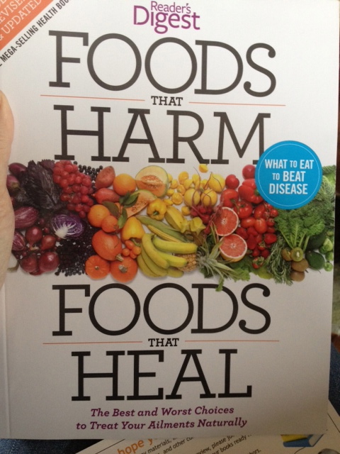 Reader’s Digest Book-Foods that Harm or Heal