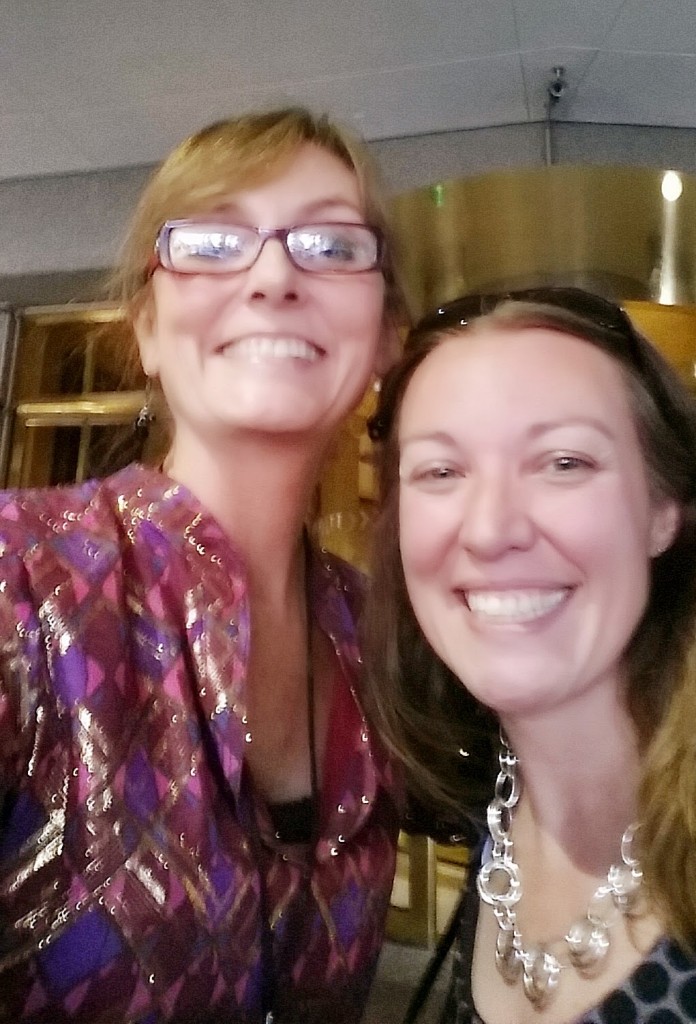 Jen Reeves from AARP and I taking a selfie.