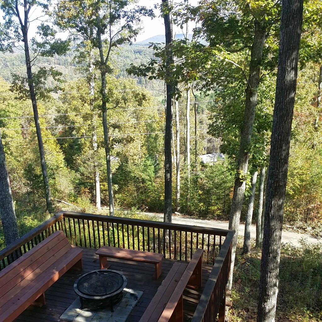 view off deck