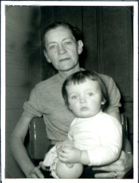 This is me and my grandmother. I was about one year old.
