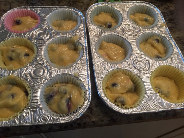 Blueberry Muffins not cooked