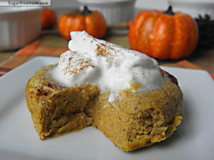 gluten-free pumpkin custard