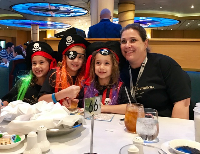 pirate night on Disney Cruise