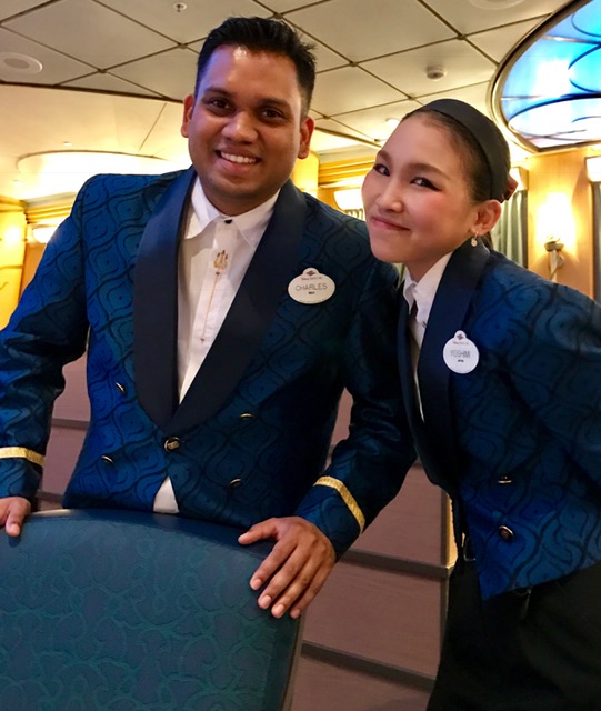 staff on Disney Cruise