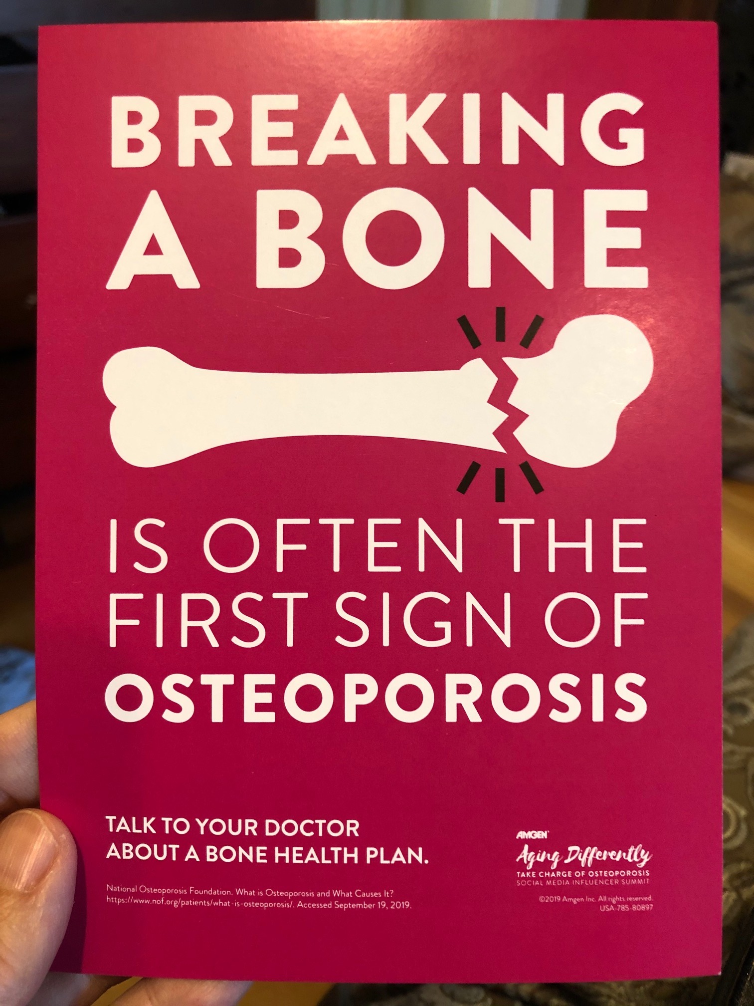 Osteoporosis and Bone Health