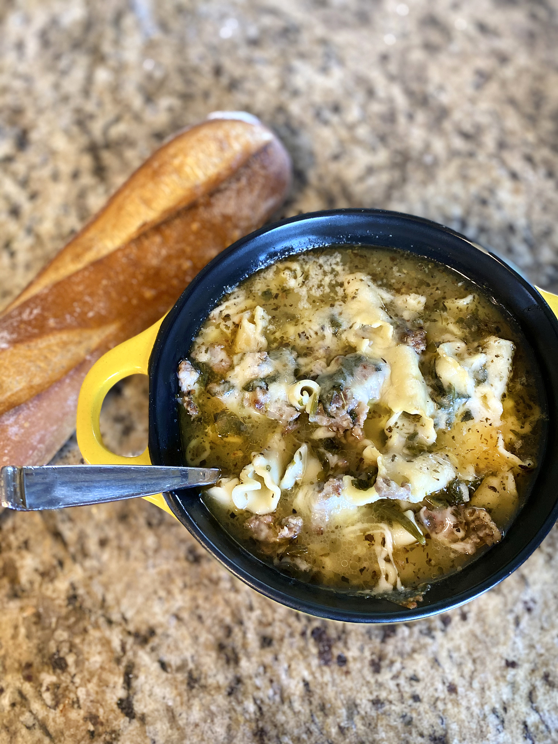 Italian Sausage and Pasta Soup