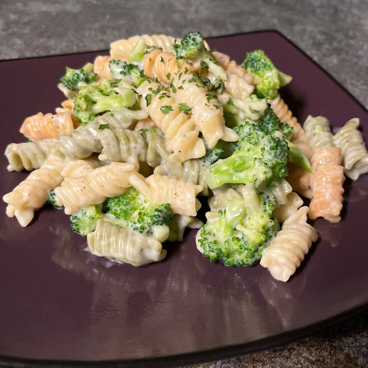 Creamy Broccoli Parmesan Pasta Recipe