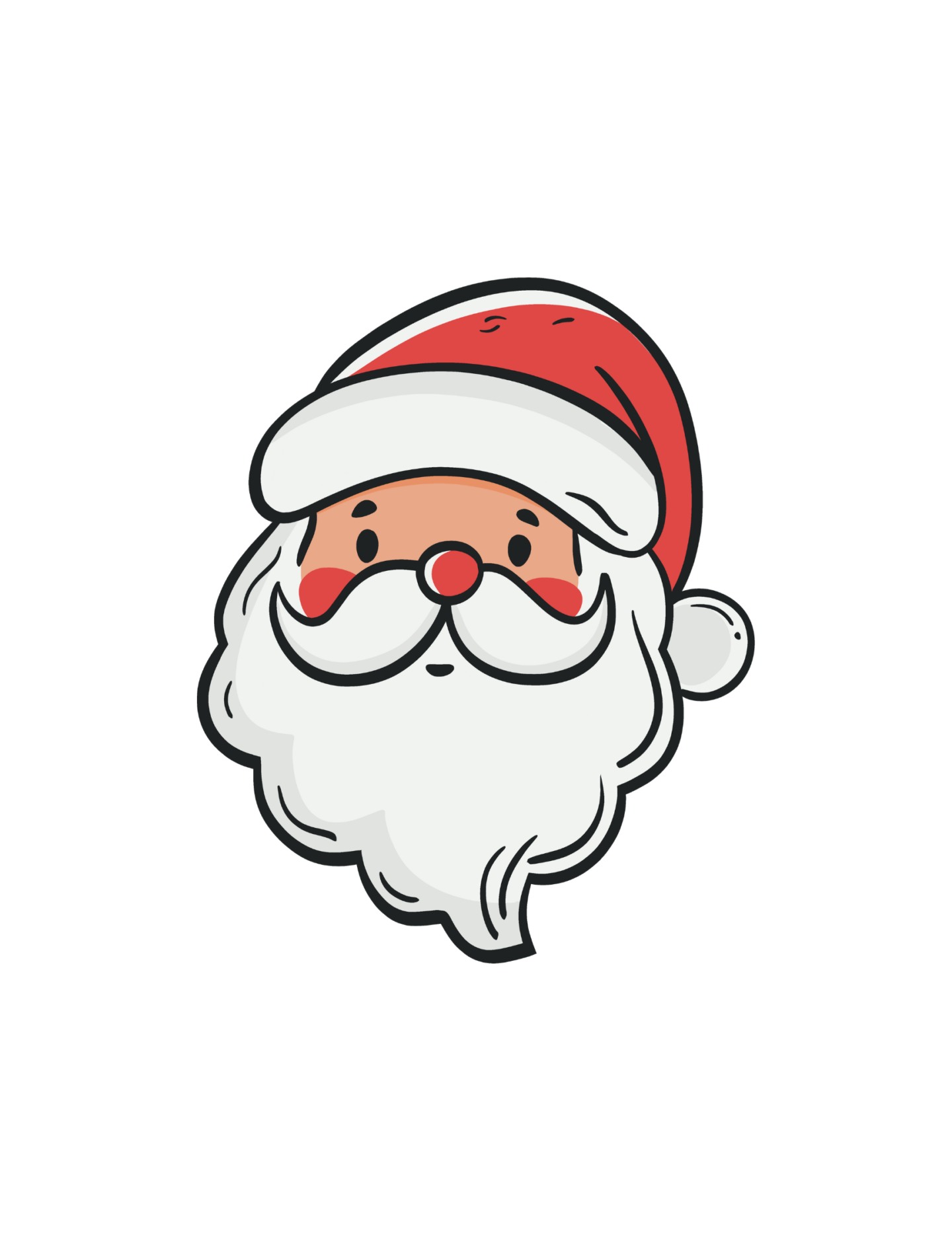 santa face